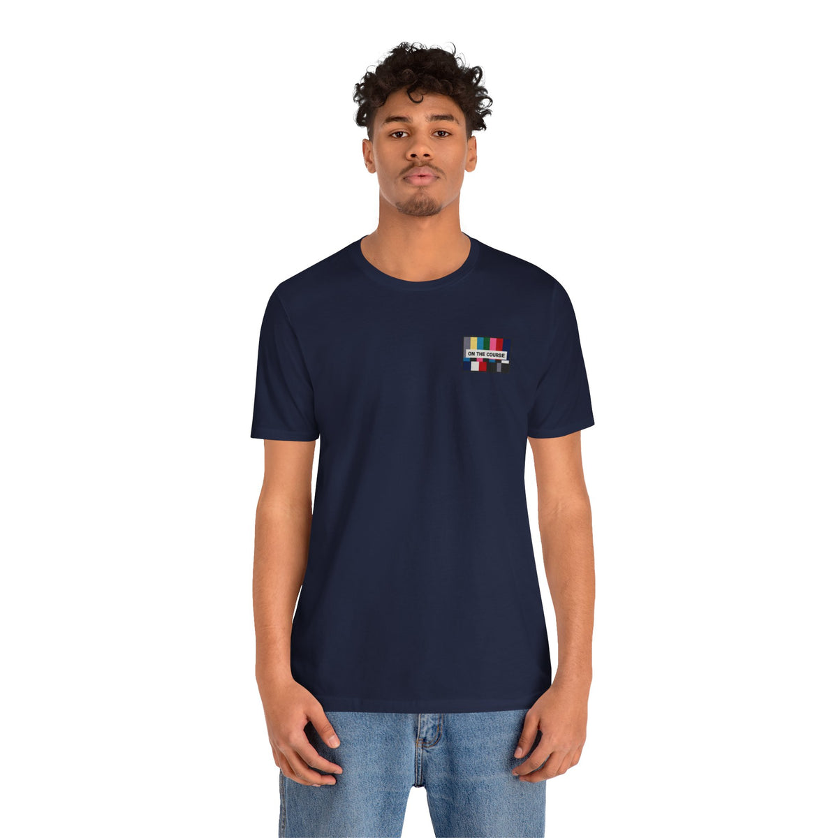 "On The Course" Chest Tee