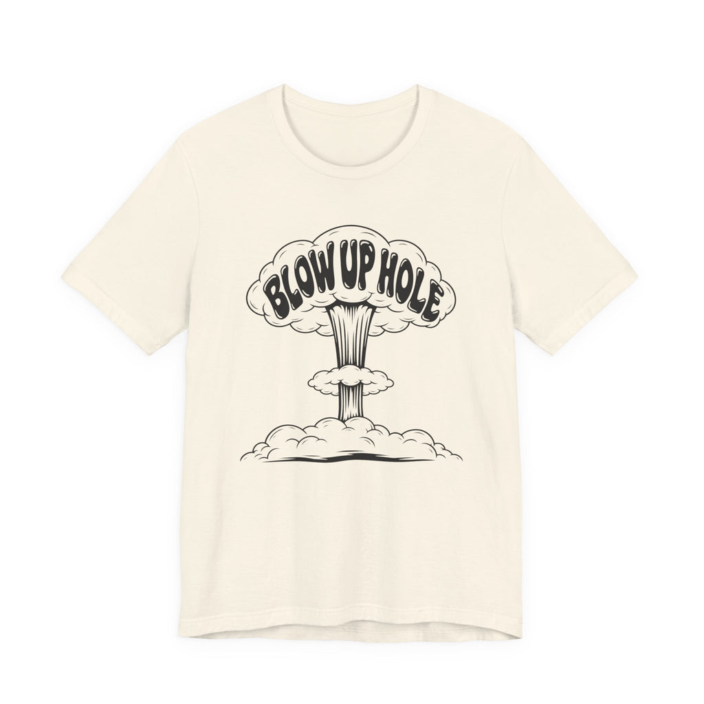 "Blow Up Hole" Golf Tee
