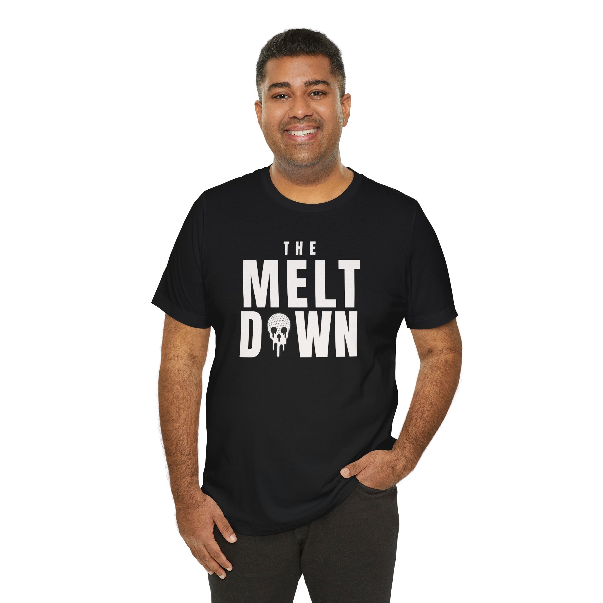 "Meltdown" Golf Tee