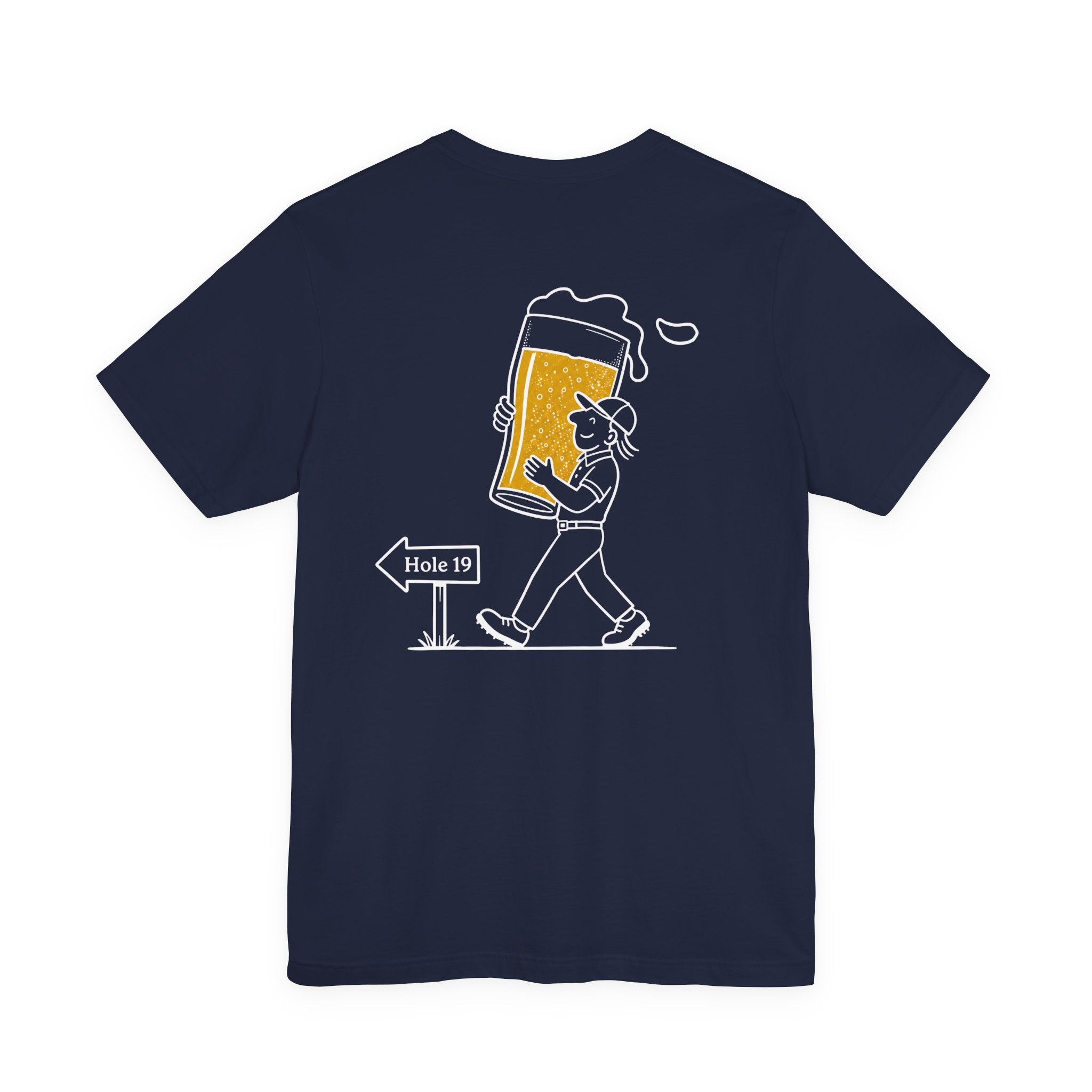 "19th Hole Champ" Golf Tee