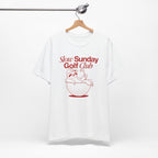 "Slow Sunday Golf" Club Tee