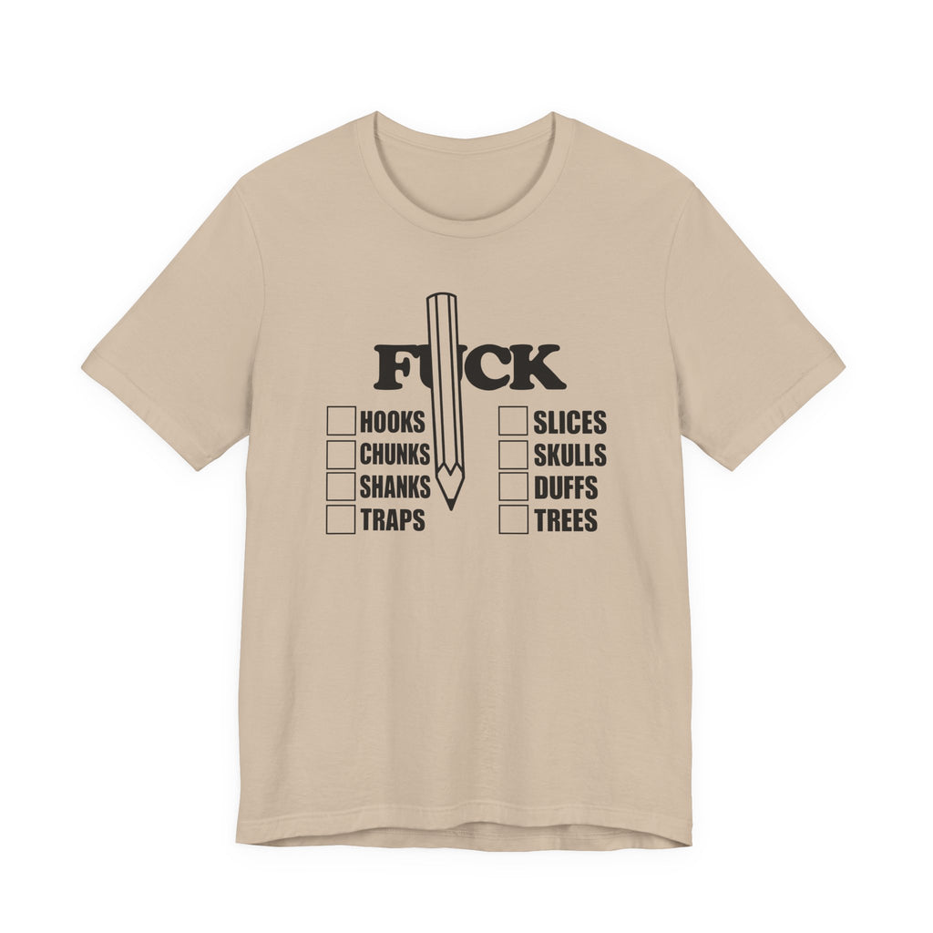 "Pure Shots" Golf Tee