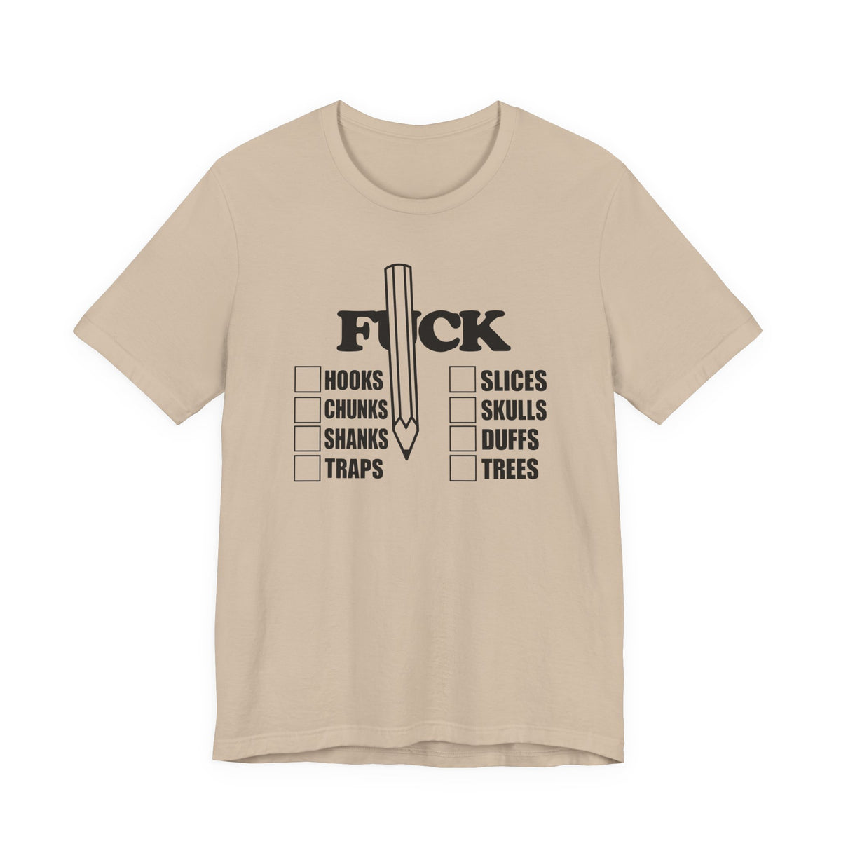 "Pure Shots" Golf Tee