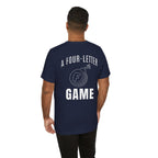 "Four Letter Game" Golf Tee