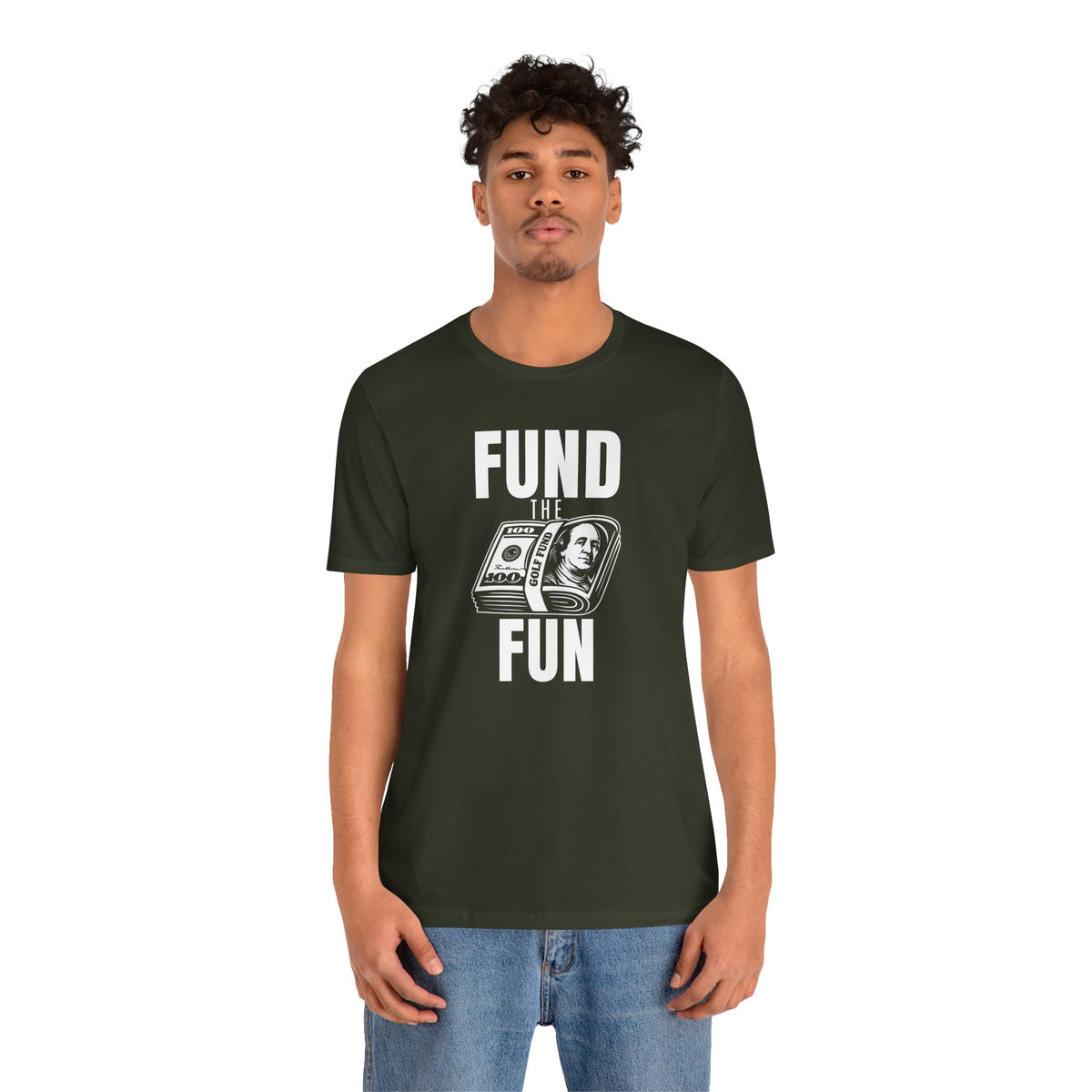 "Fund The Fun" Golf Tee