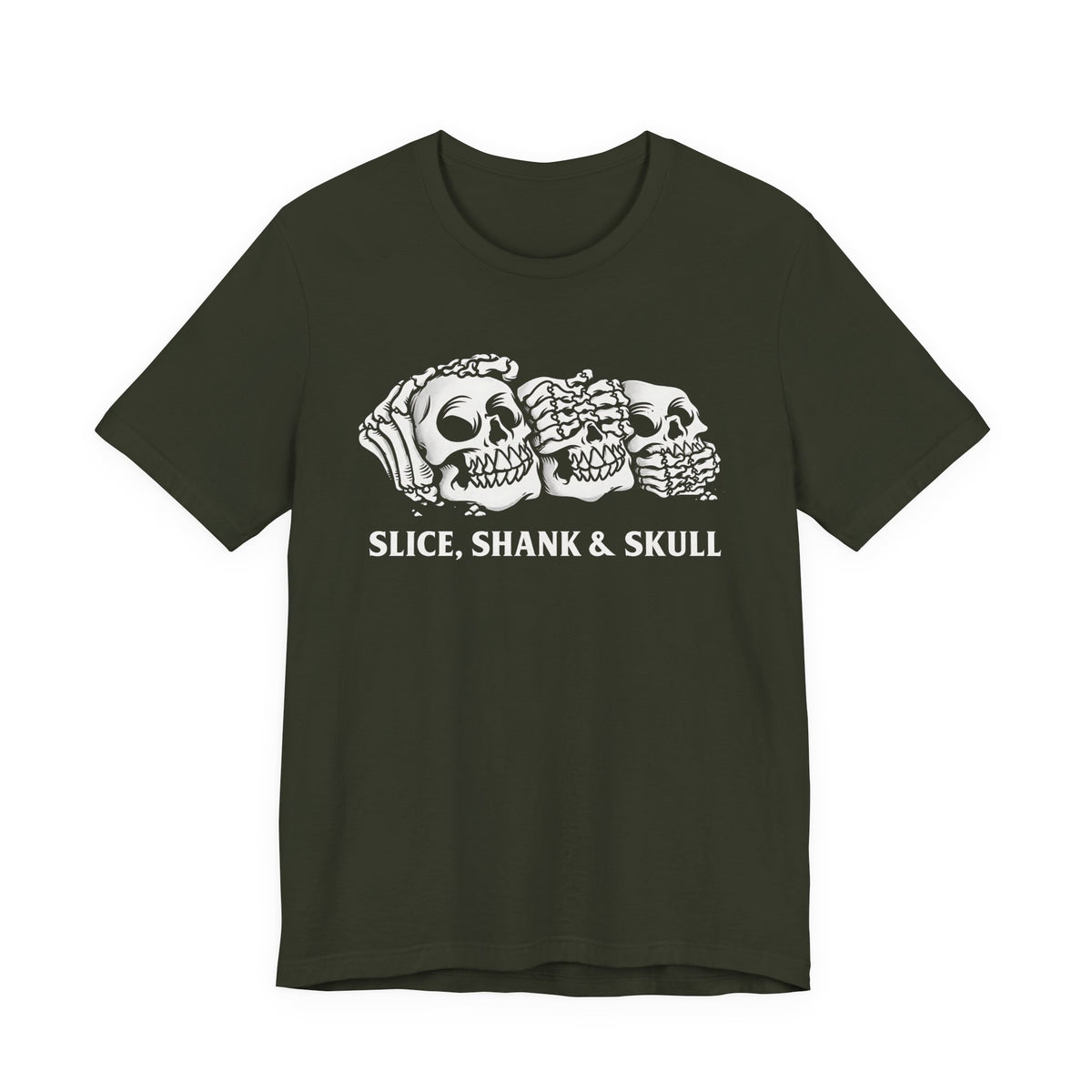 "Three Golf Evils" Club Tee
