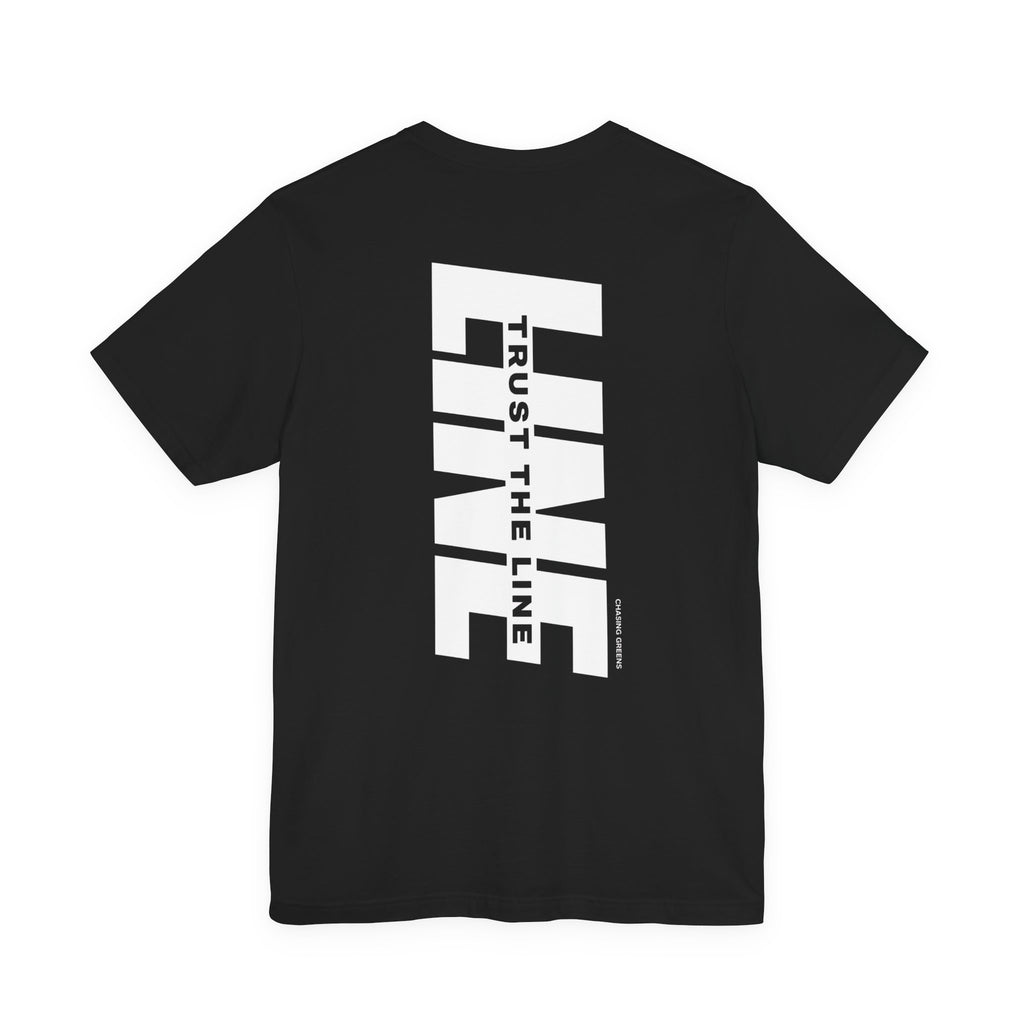 "Trust The Line" Golf Tee
