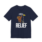 "Free Relief" Golf Tee