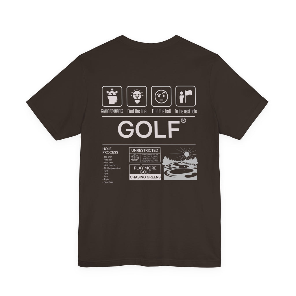 The "Process Golfer" Tee