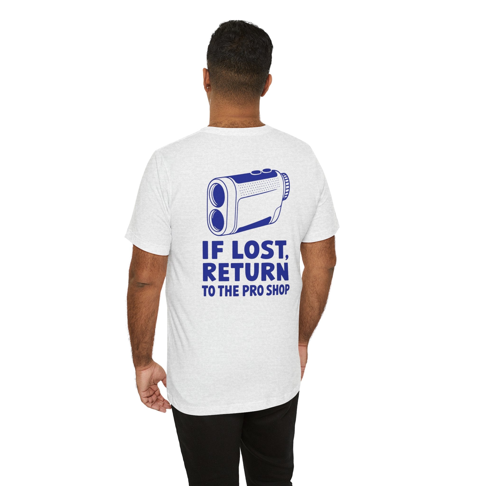 "Lost Rangefinder" Golf Tee