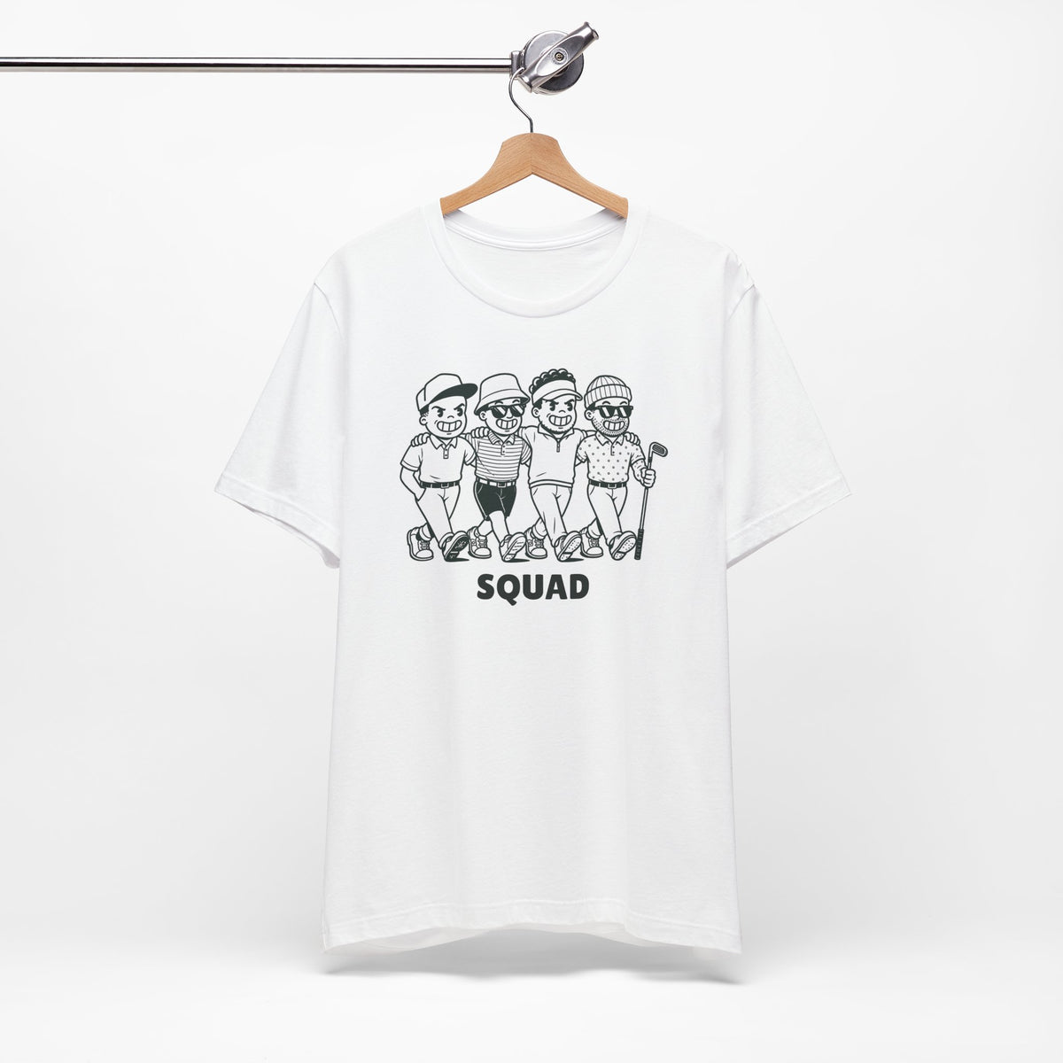 "SQUAD" Golf Tee