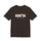 "Burning To Play" Golf Tee