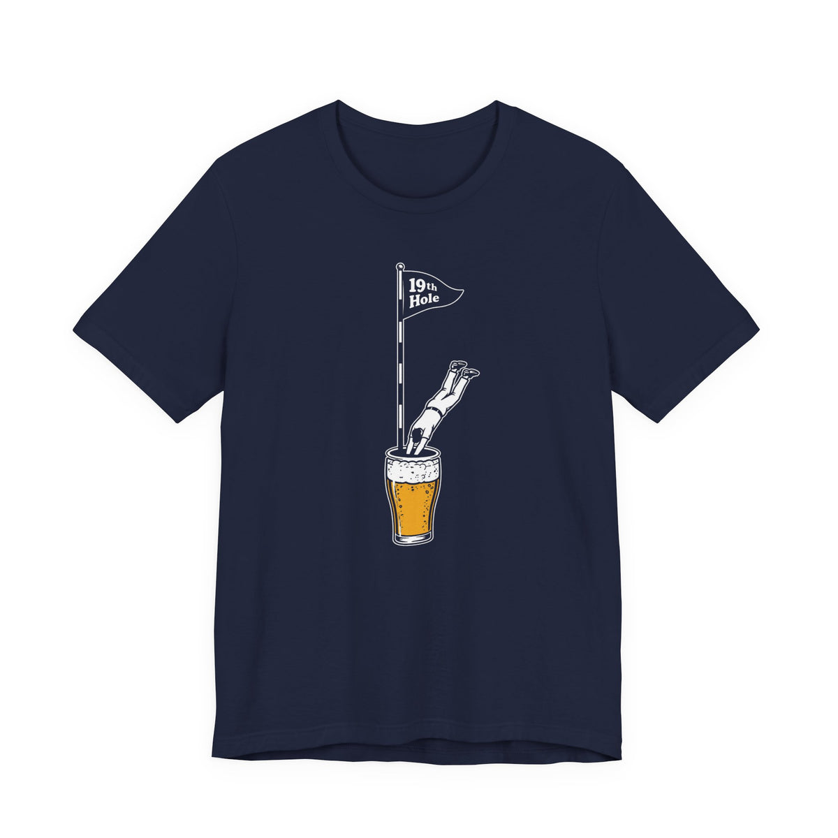 "19th Hole" Golf Tee