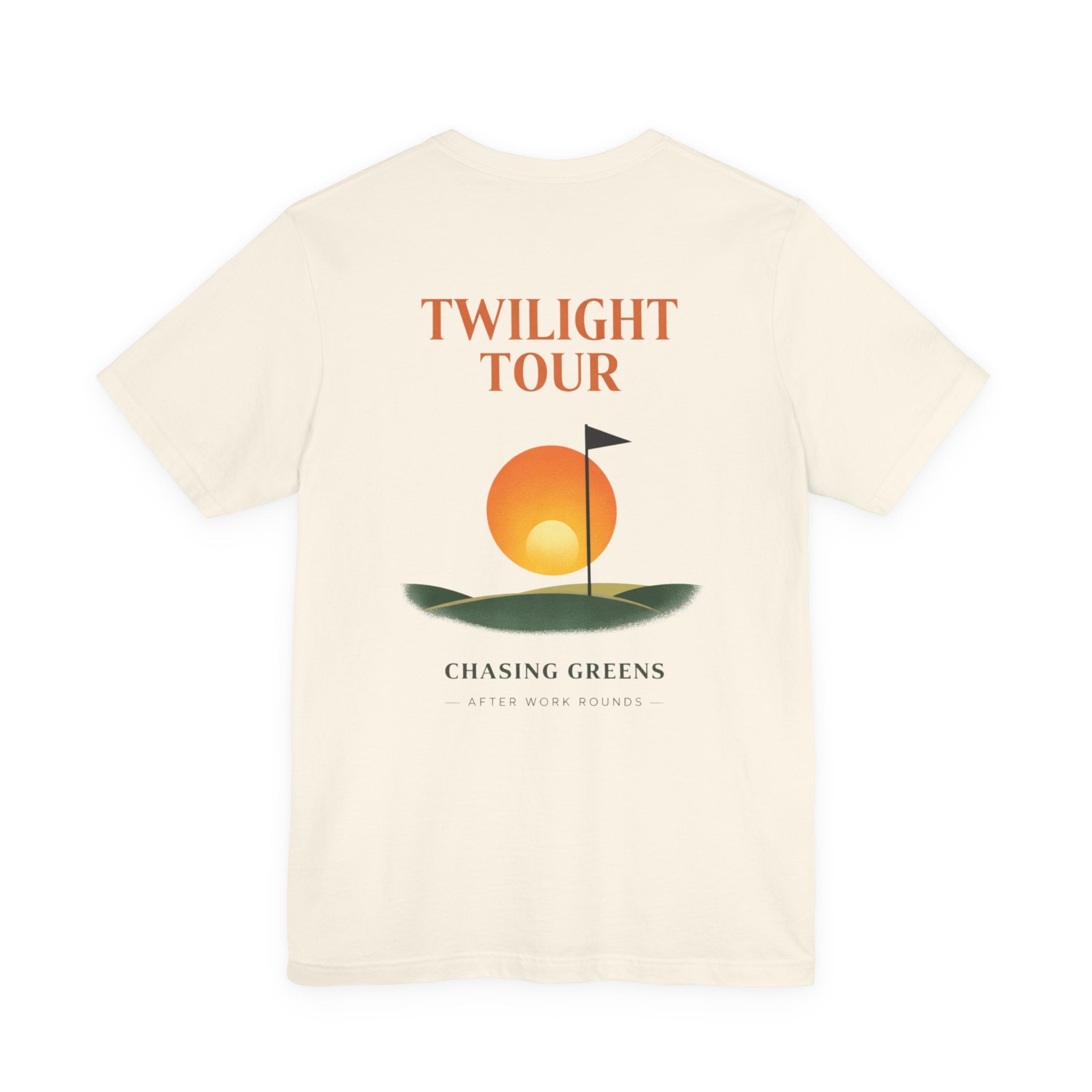 The "Twilight Rounds Golfer" Tee