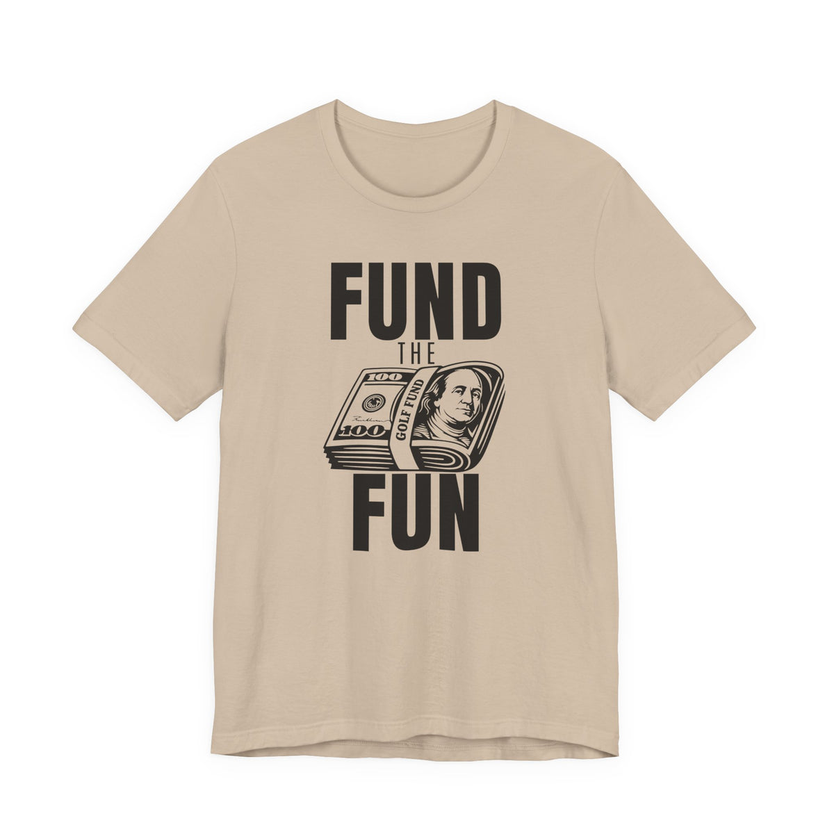 "Fund The Fun" Golf Tee