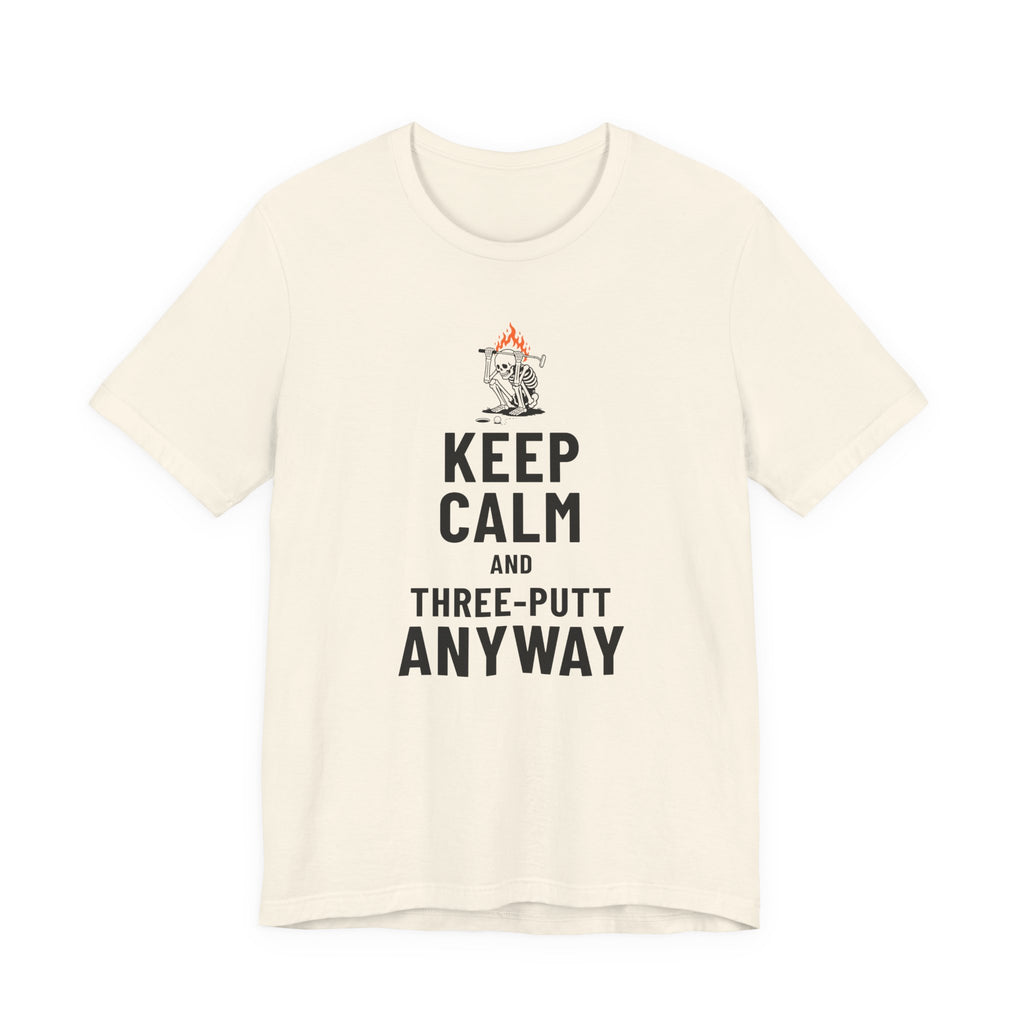 "Keep Calm" Golf Tee