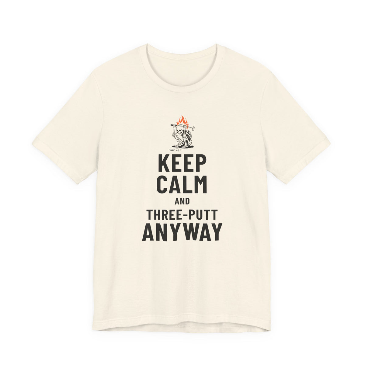 "Keep Calm" Golf Tee