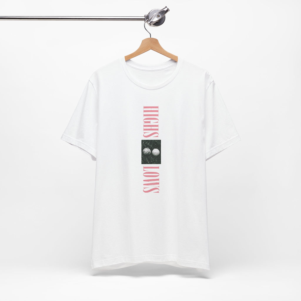 "Highs & Lows" Golf Tee