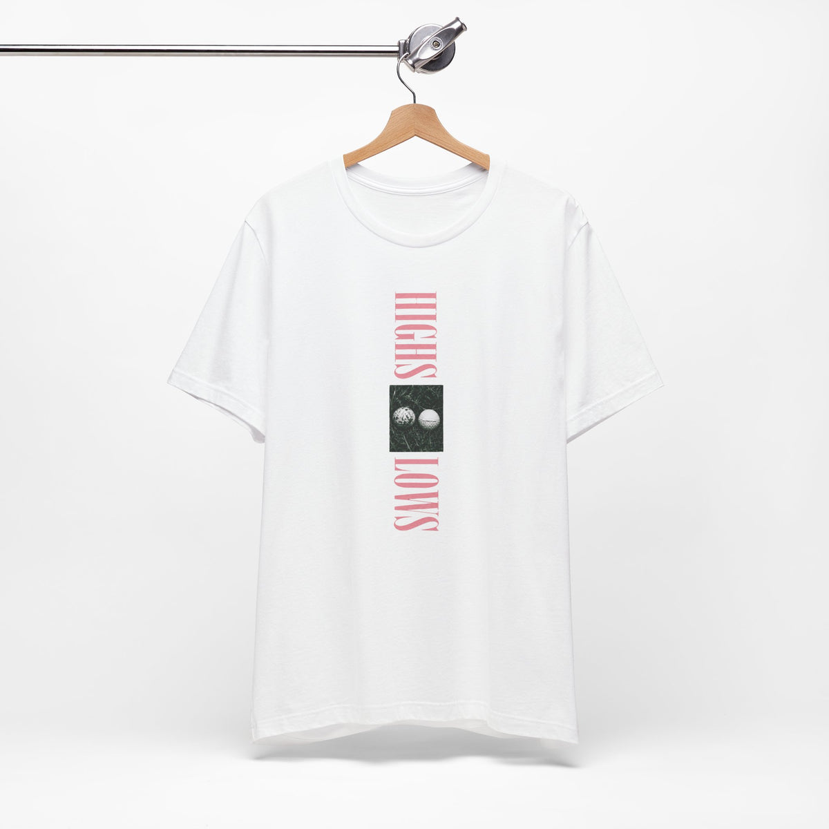 "Highs & Lows" Golf Tee