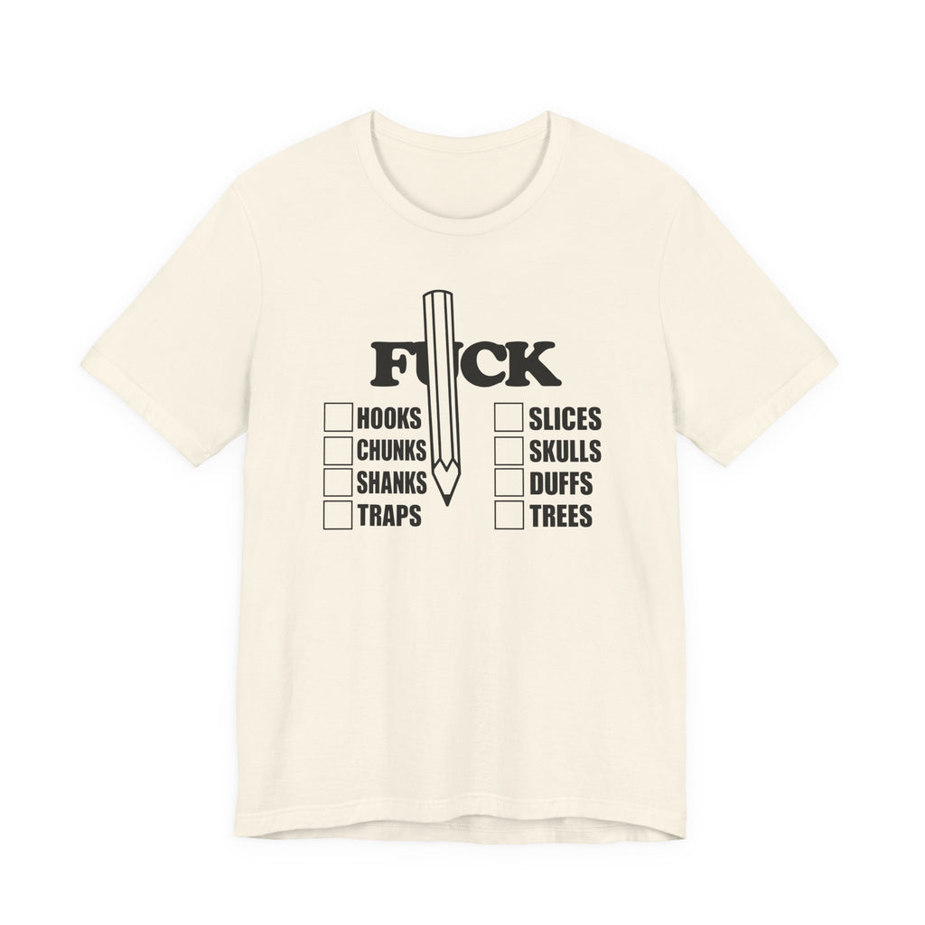 "Pure Shots" Golf Tee