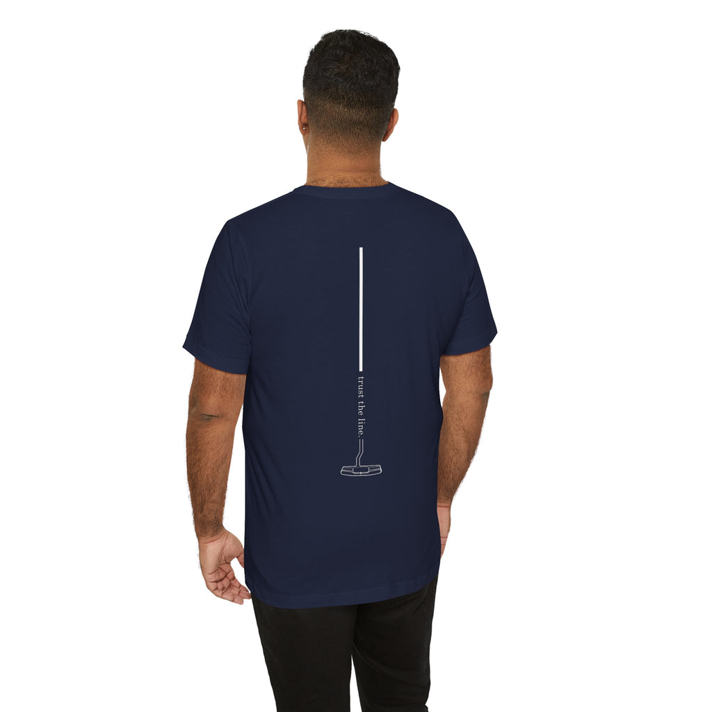 "Trust The Line" Golf Tee