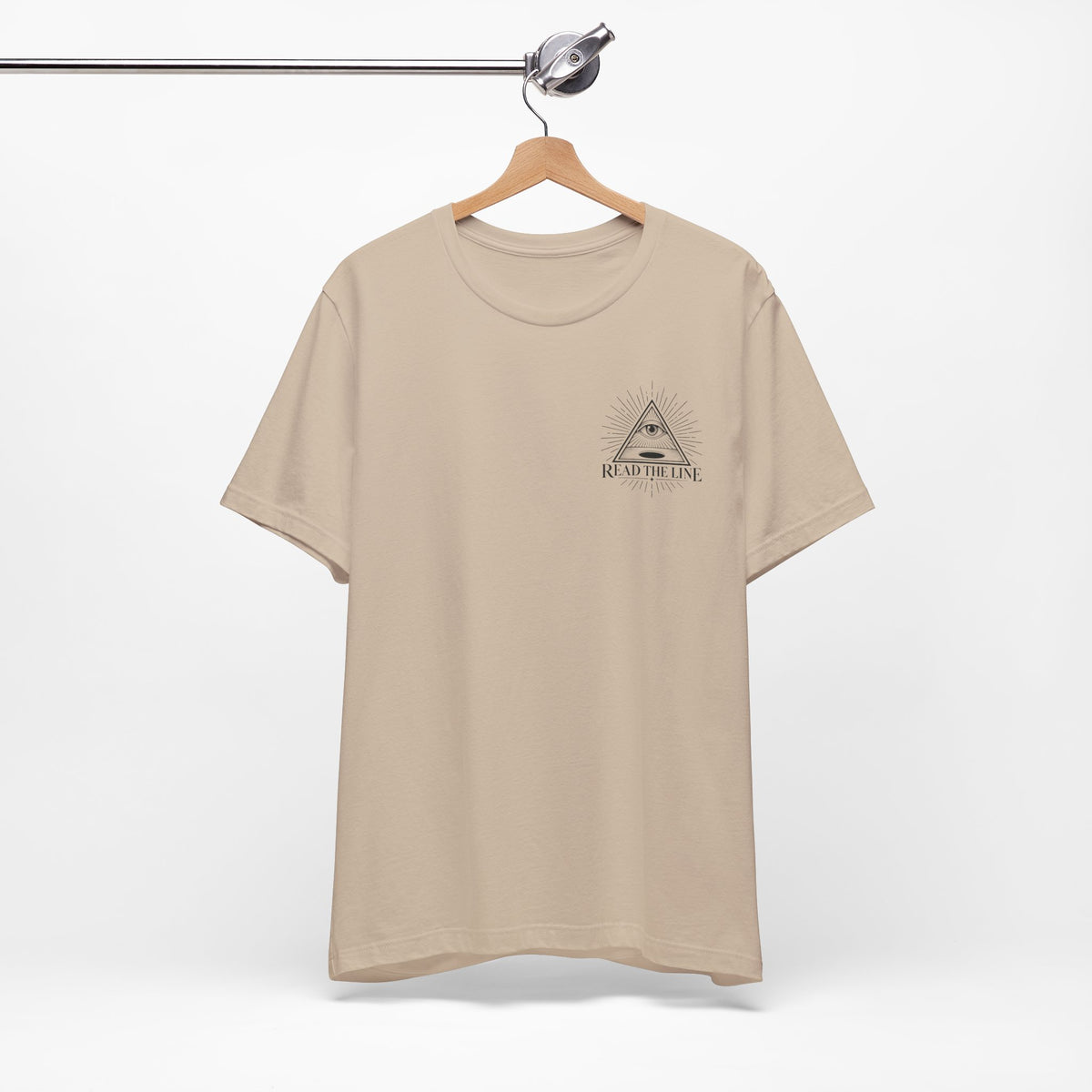 "Read The Line" Chest Tee