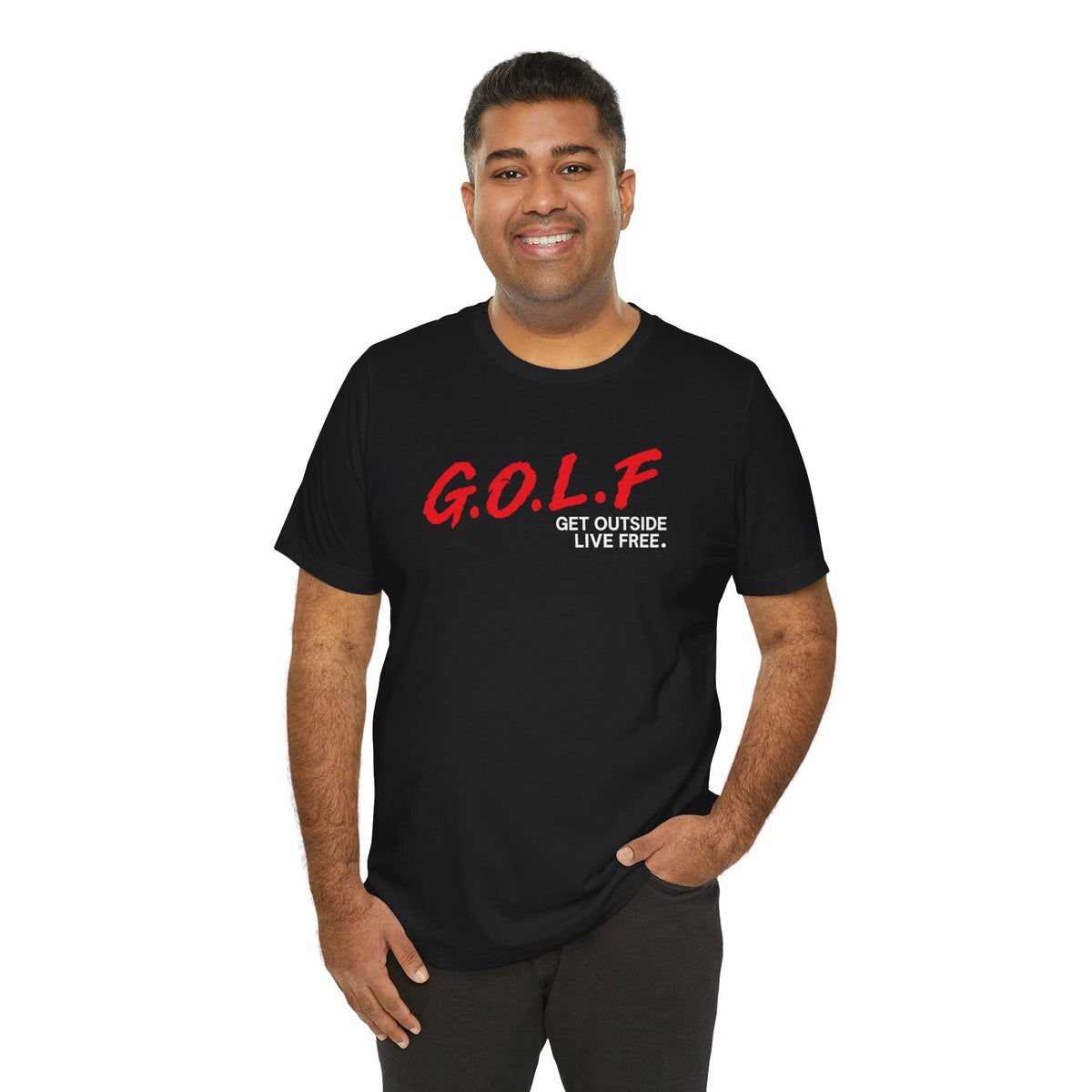 "GOLF" Club Tee
