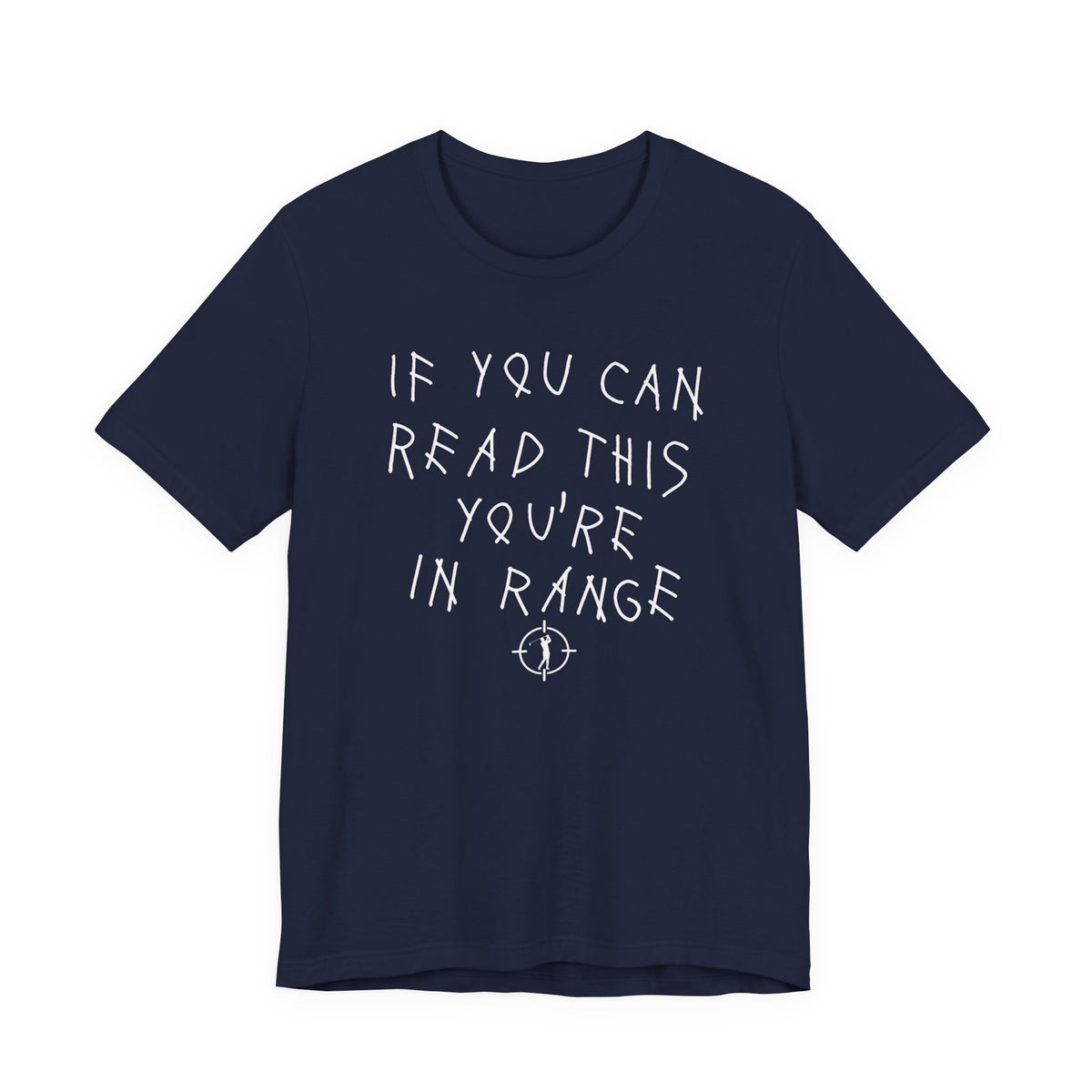 "In Range" Golf Tee