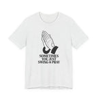 "Swing & Pray" Golf Tee