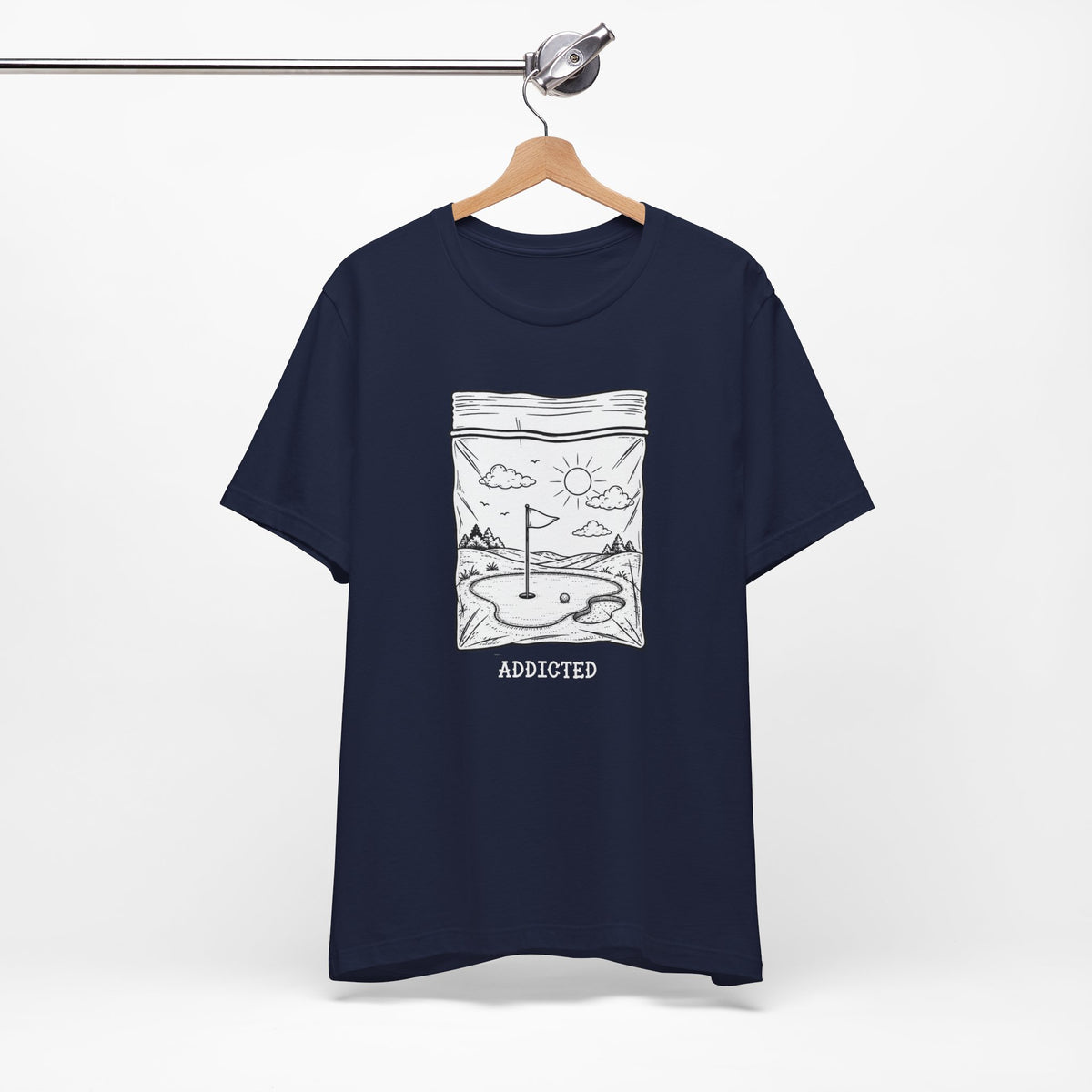 "Golf Addict" Club Tee