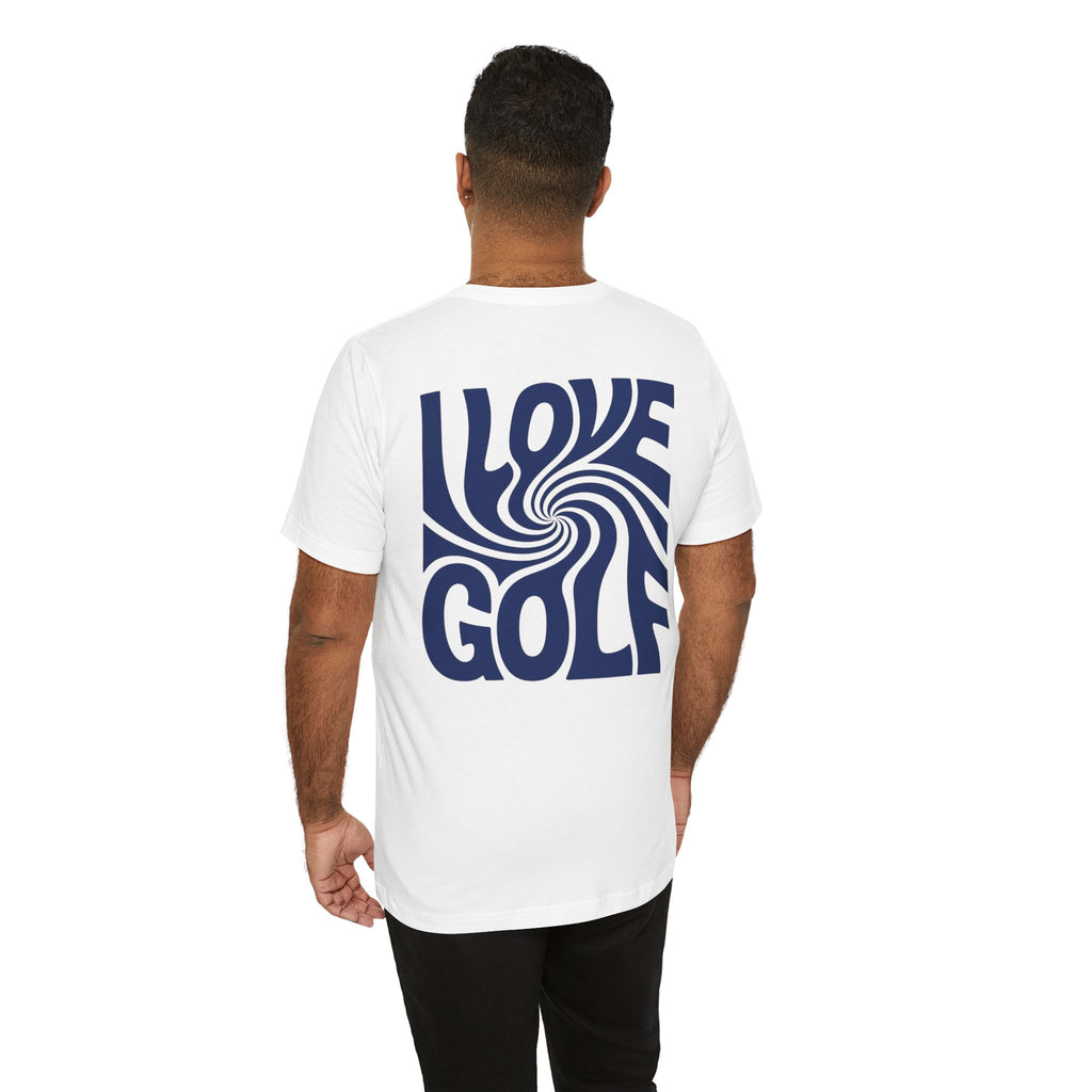 "I Love Golf" Golf Tee