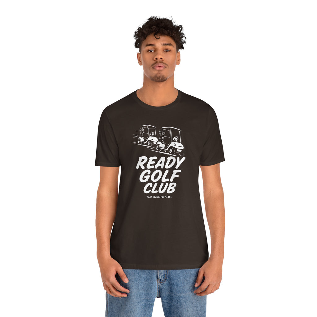 "Ready Golf" Club Tee