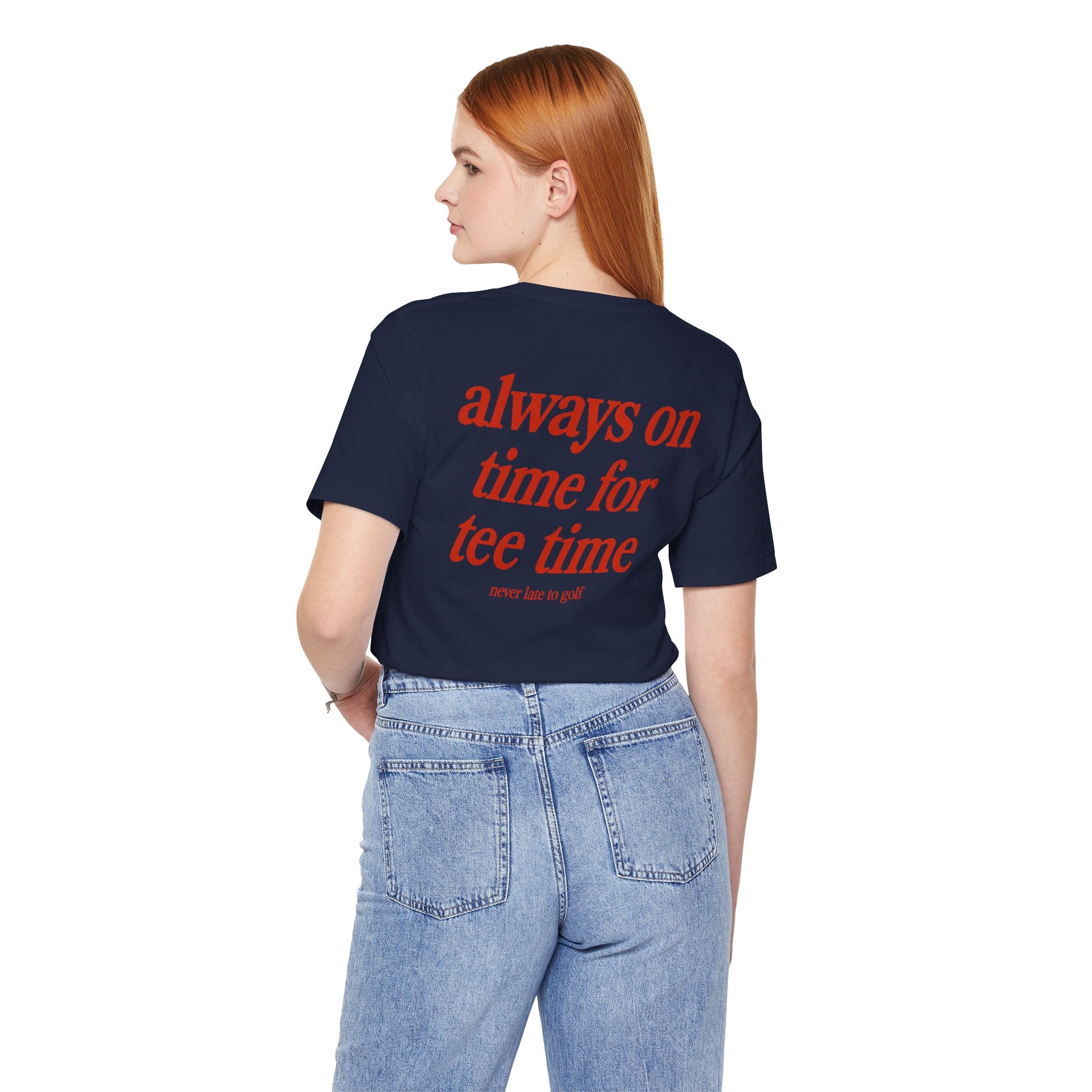 The "Punctual Golfer" Tee