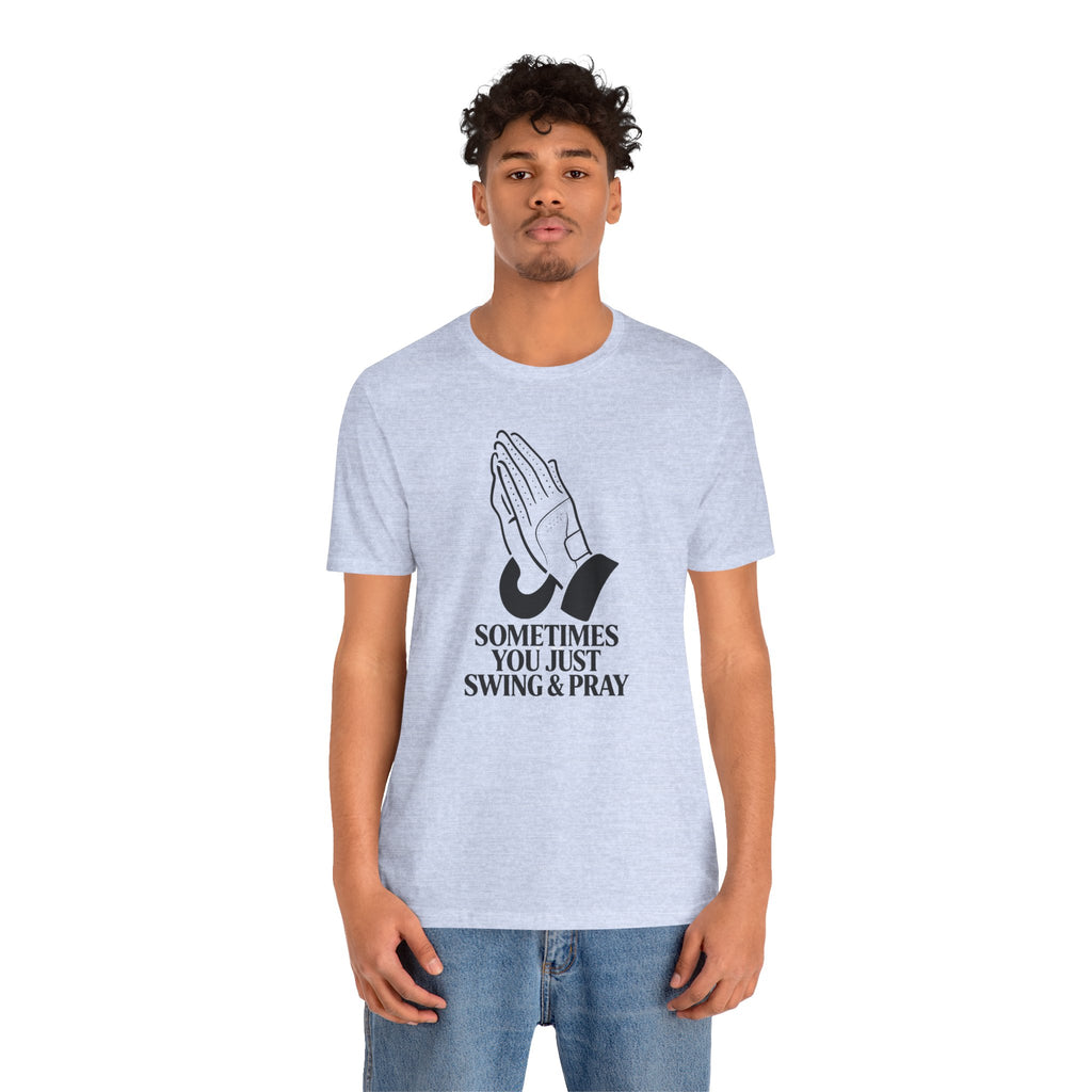 "Swing & Pray" Golf Tee