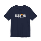 "Burning To Play" Golf Tee