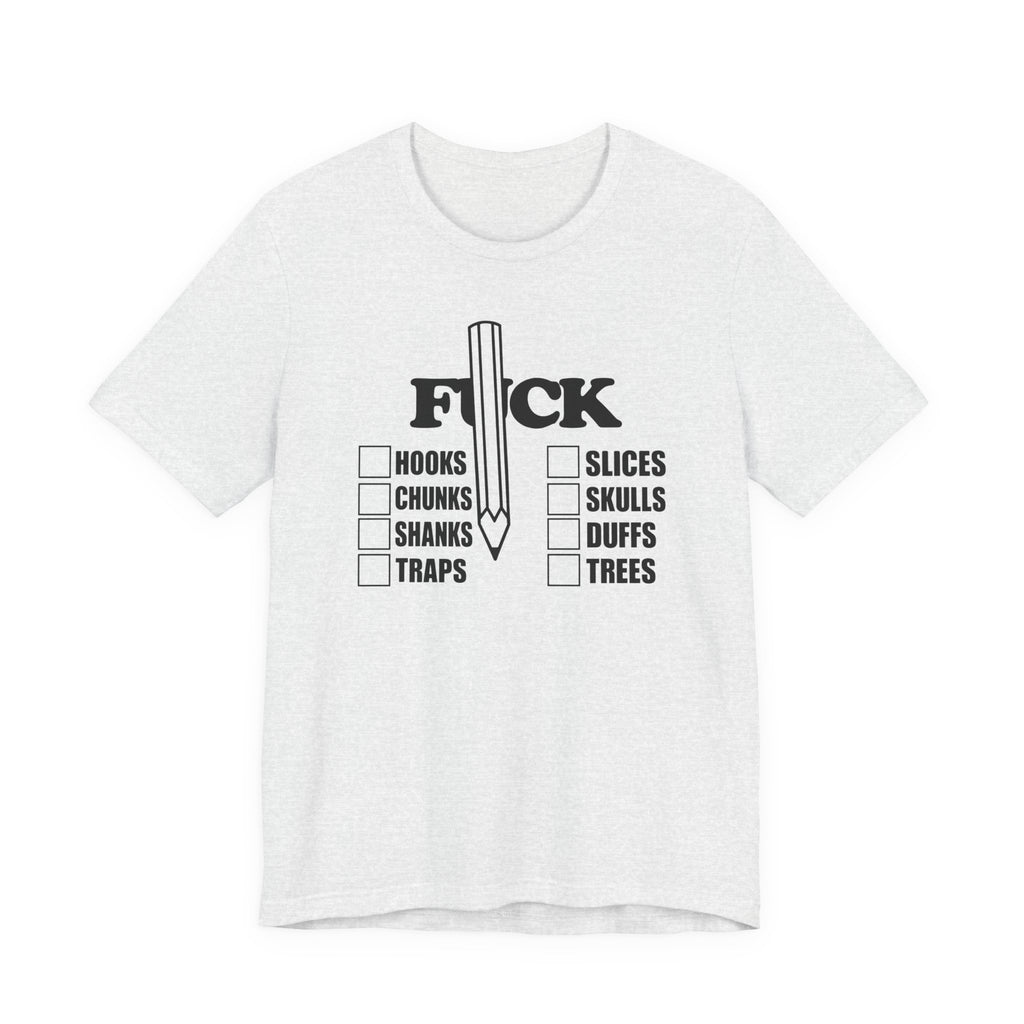 "Pure Shots" Golf Tee