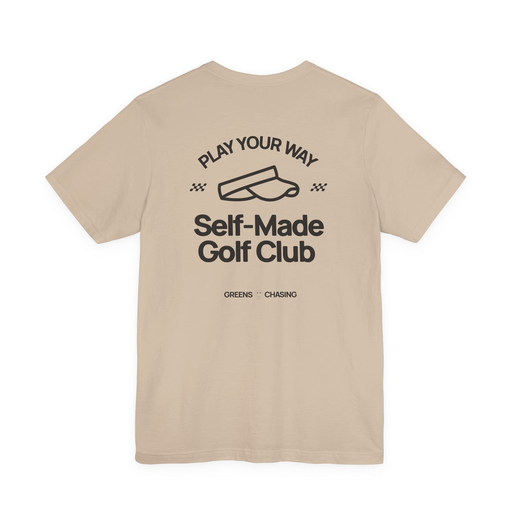 The "Self-Made Club" Golf Tee