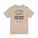 The "Self-Made Club" Golf Tee