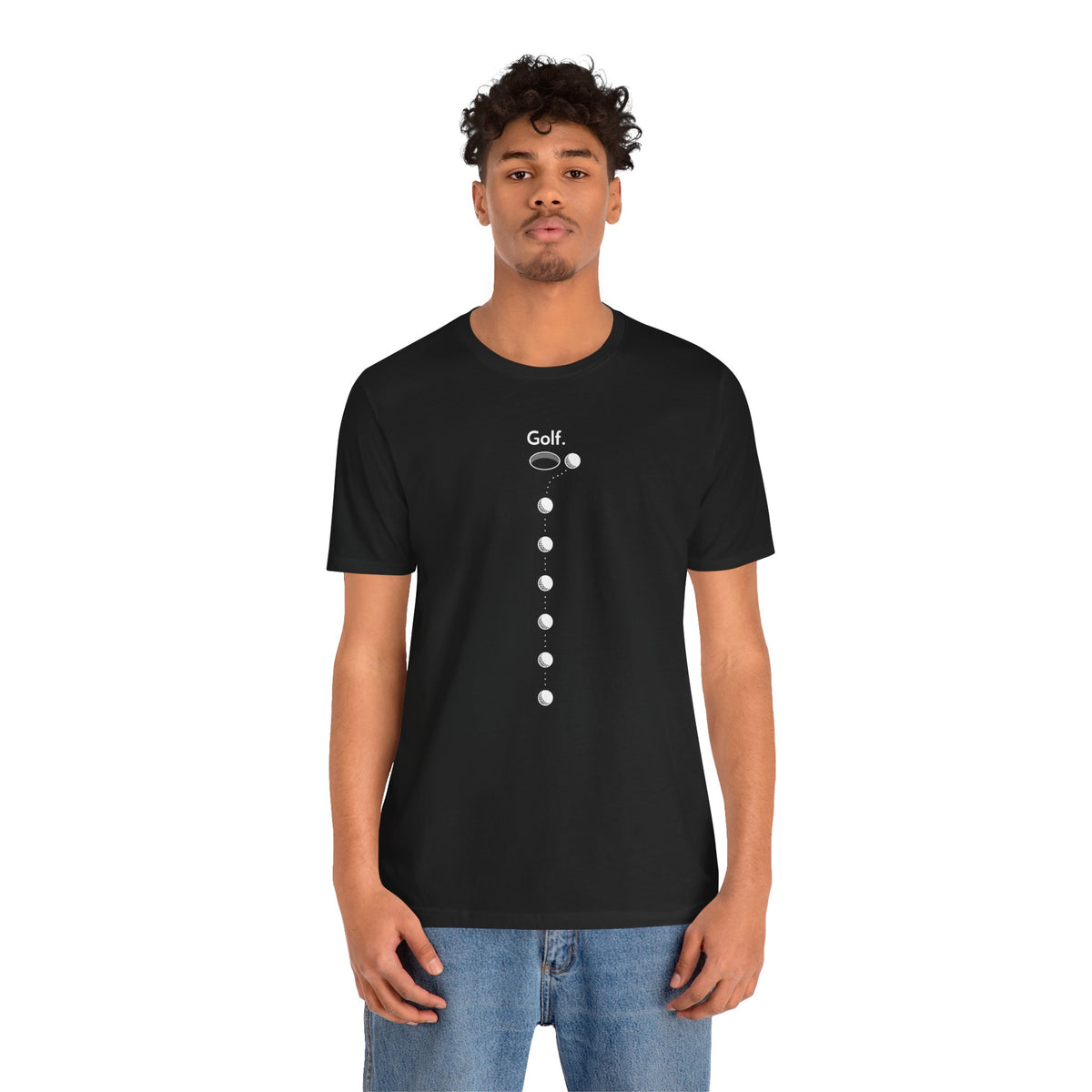 "What The Putt" Golf Tee