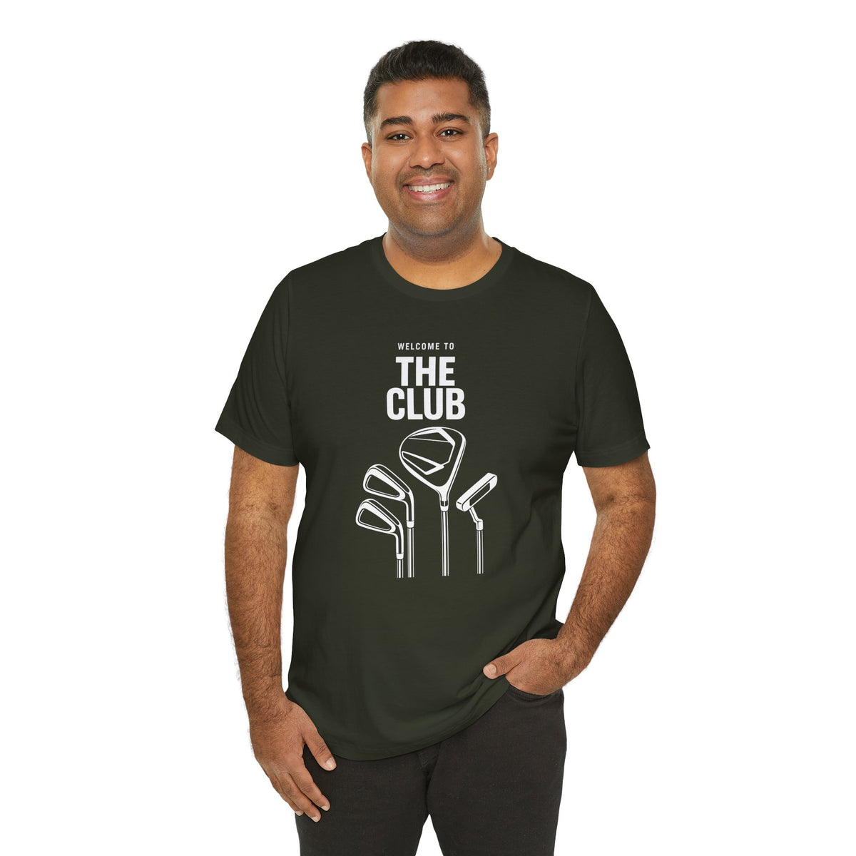 "Welcome Golf" Club Tee