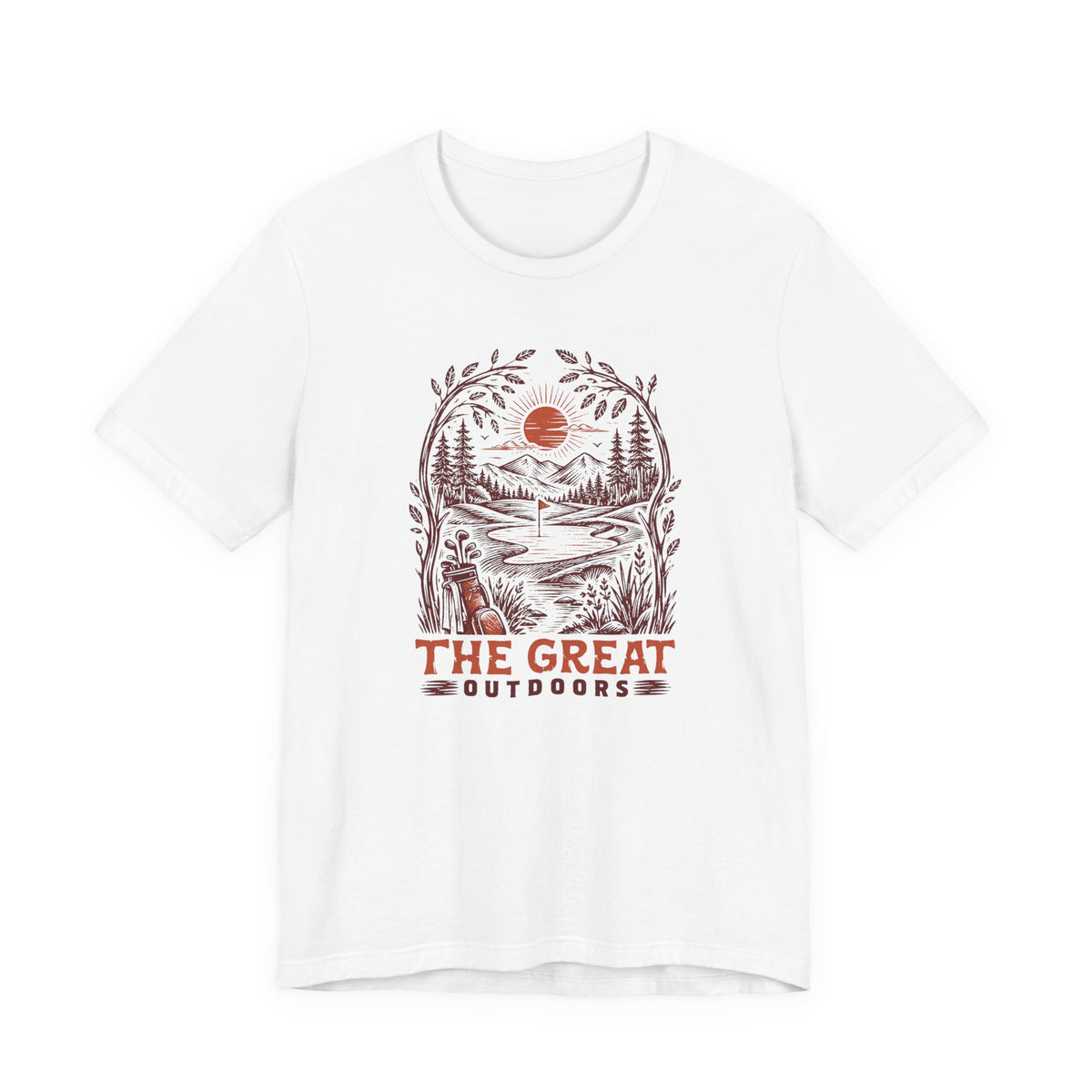 "Great Outdoors" Golf Tee
