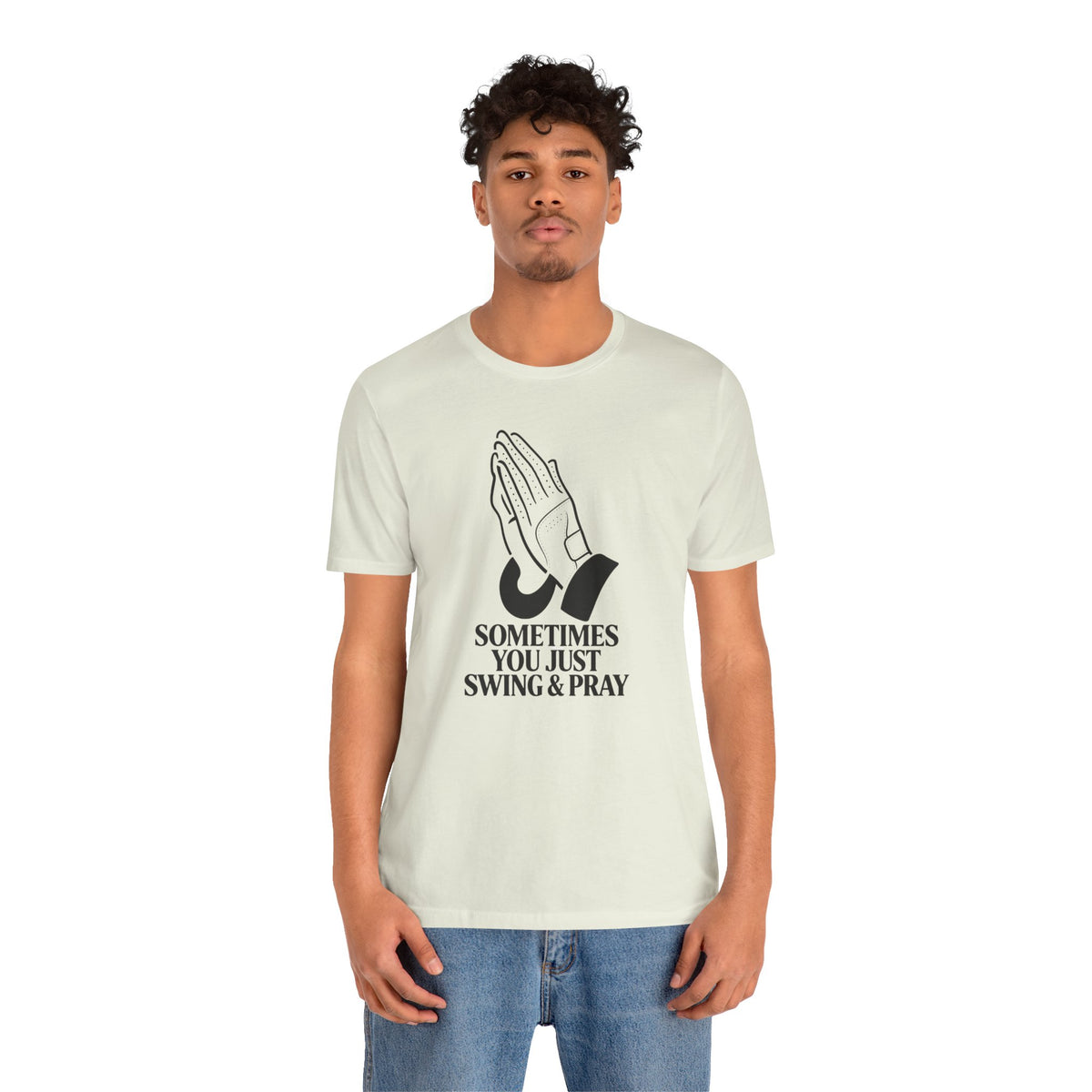 "Swing & Pray" Golf Tee