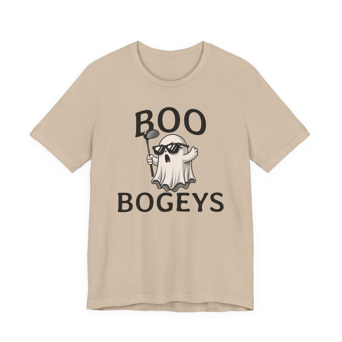 "Boo Bogeys" Golf Tee