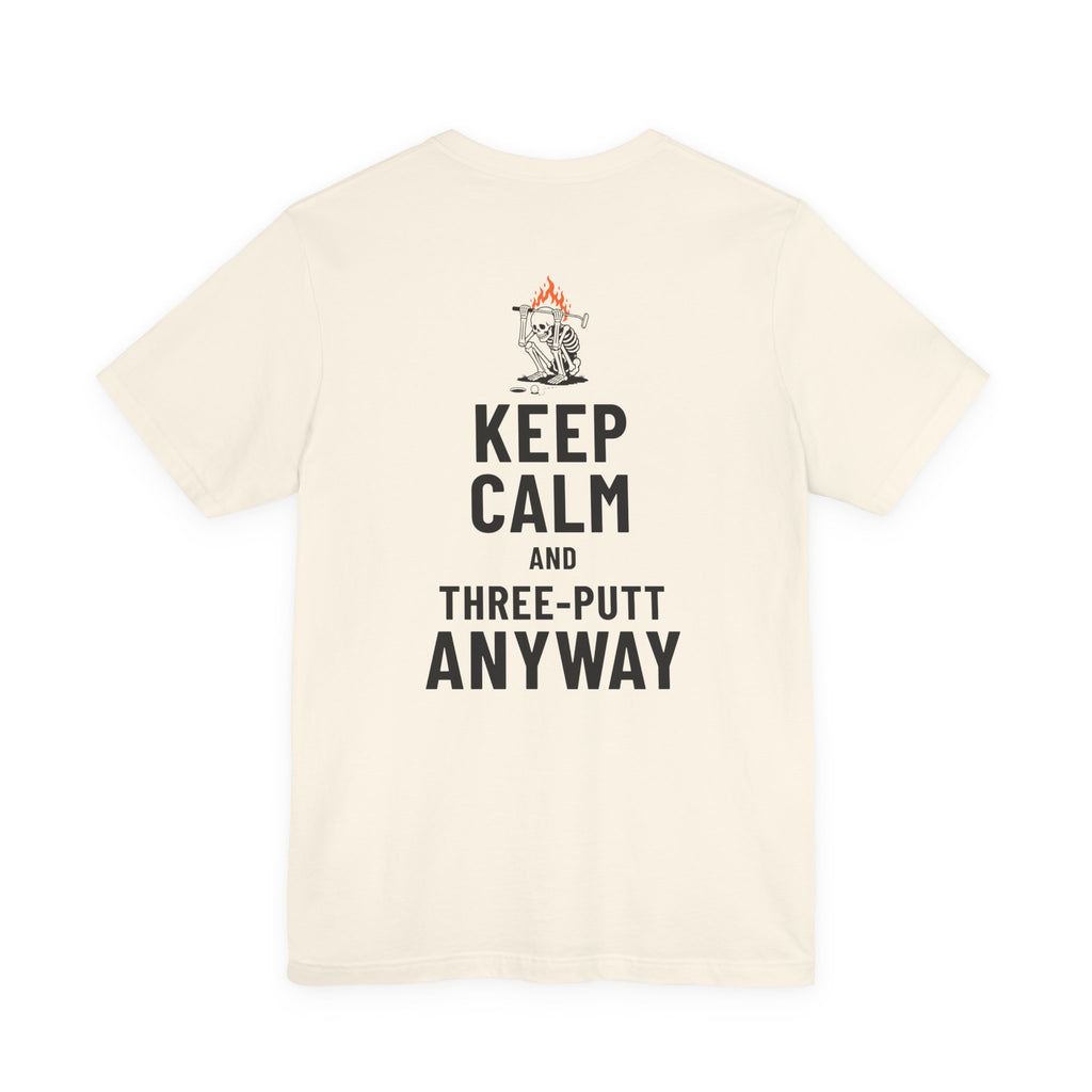 "Keep Calm" Golf Tee