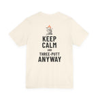 "Keep Calm" Golf Tee