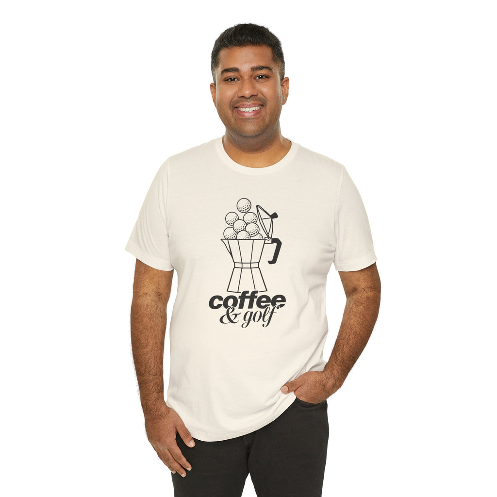 "Coffee & Golf" Club Tee