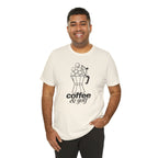 "Coffee & Golf" Club Tee