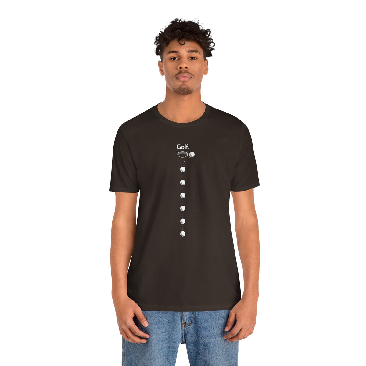 "What The Putt" Golf Tee