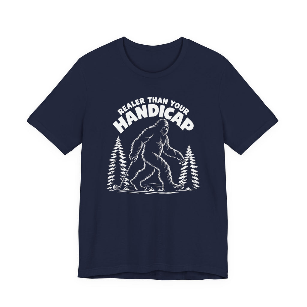 "Real Handicaps" Golf Tee