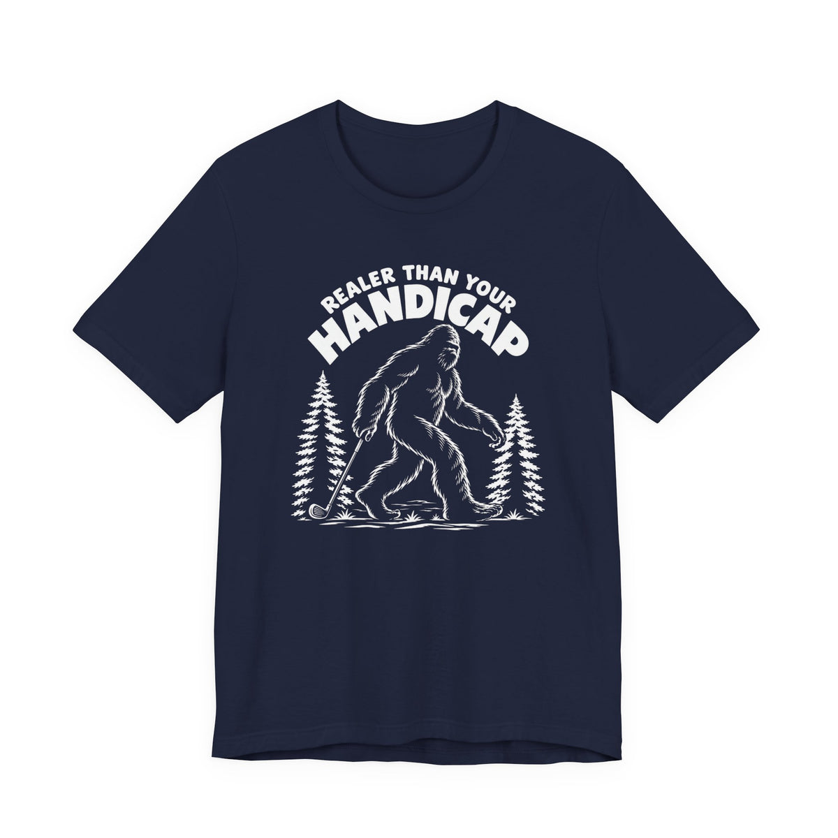 "Real Handicaps" Golf Tee